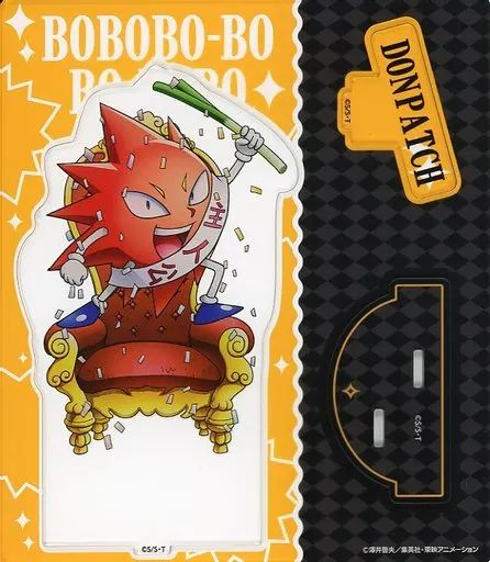 中古】アクリルスタンド・アクリルパネル 首領パッチ(玉座) アクリル