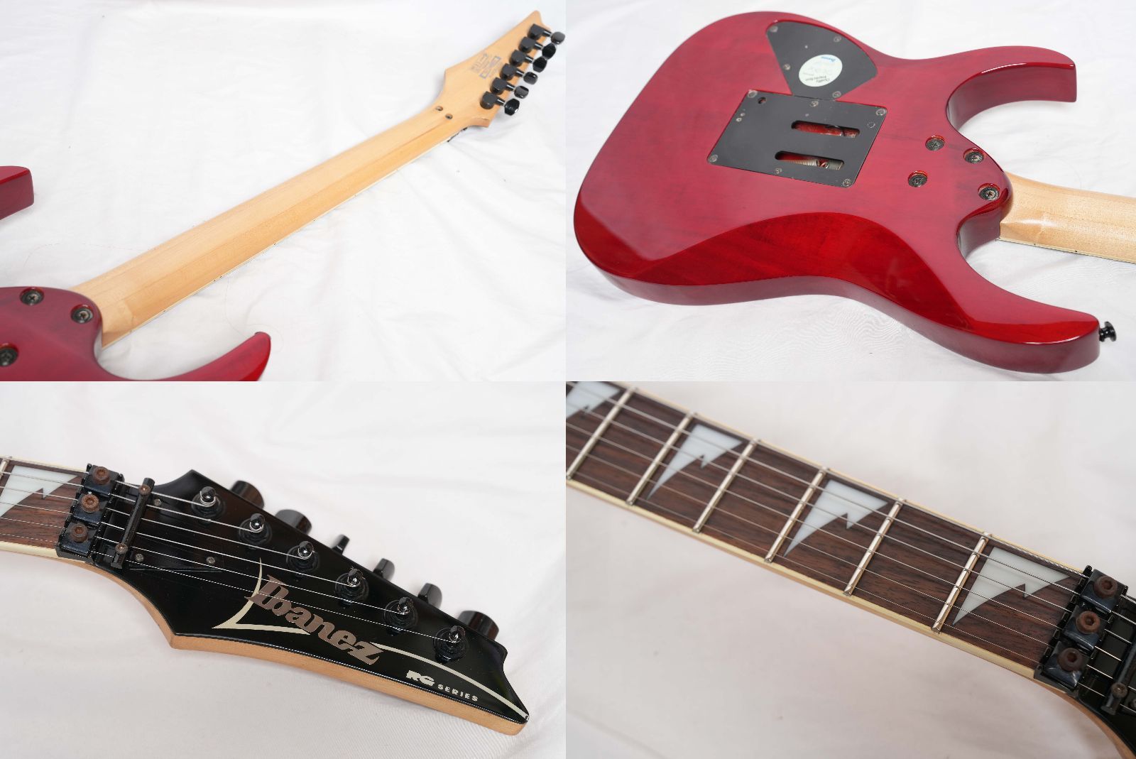 ☆Ibanez☆RG370DXFM TRD シースルーレッド HSHピックアップ搭載 2008