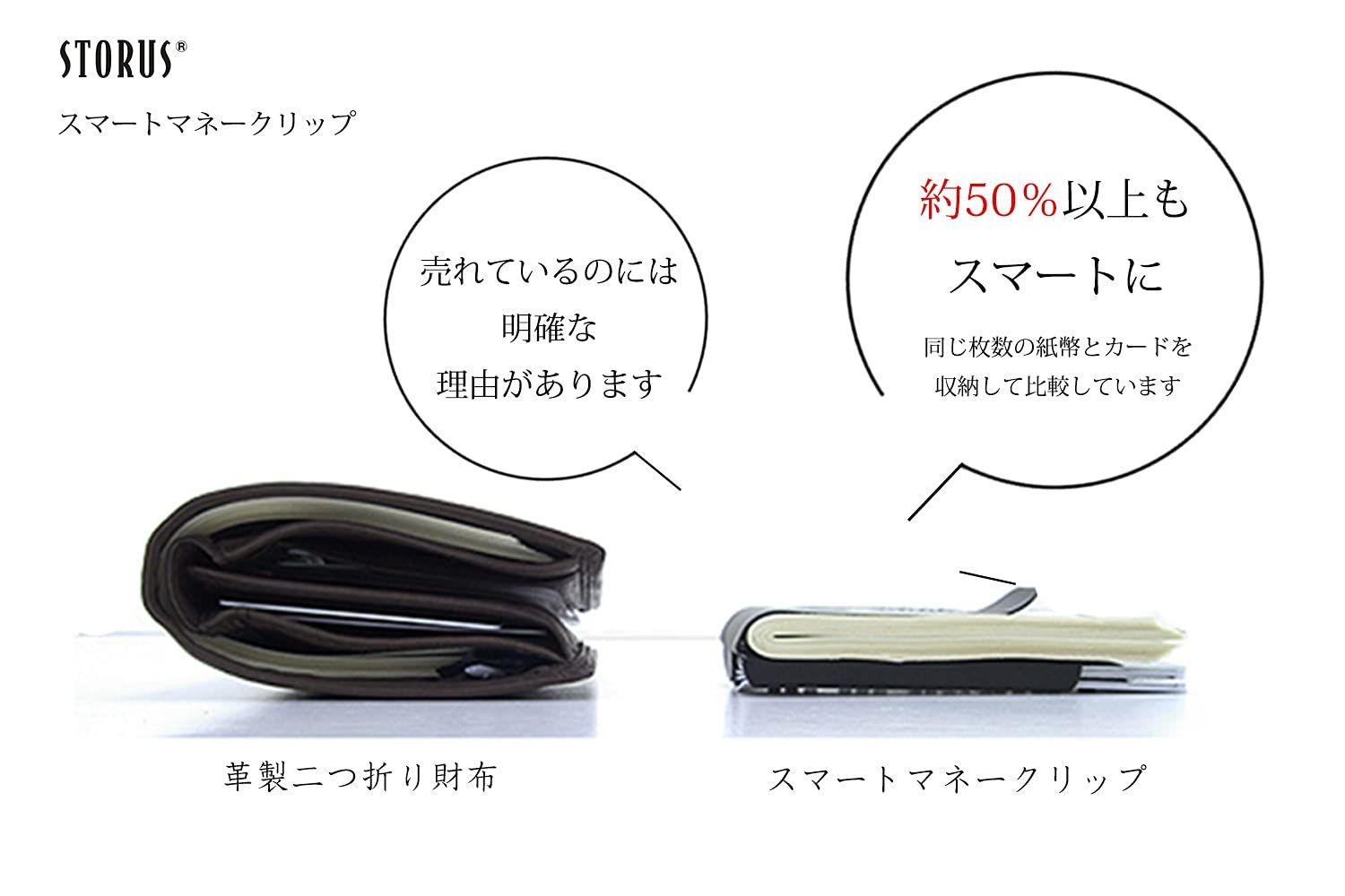 色: ピンクゴールド】STORUS ストラス スマートマネークリップ web限