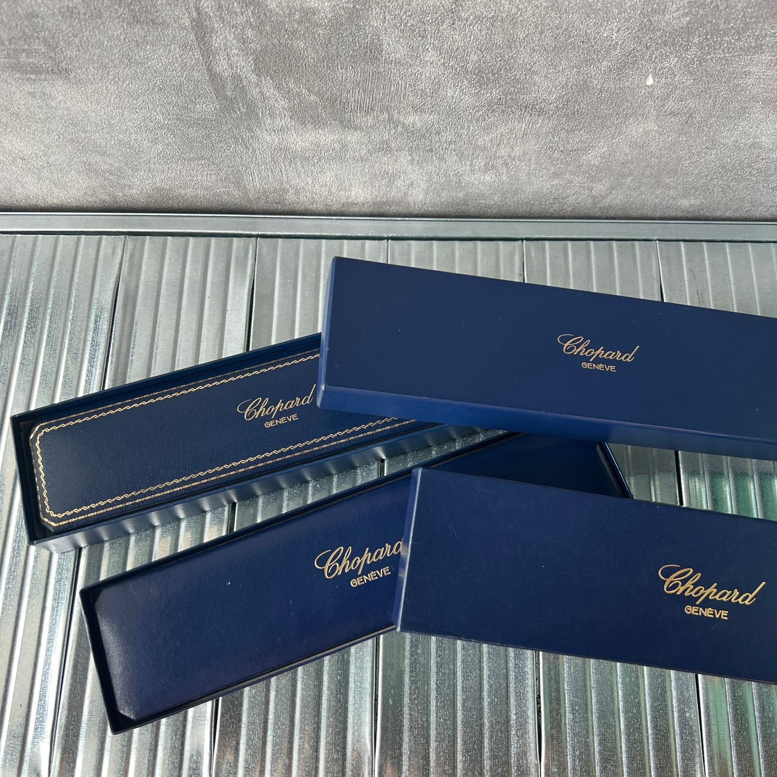 ブランド購入サイト ショパール デザイン違い 2Pセット 時計ケース 空箱 Chopard 時計