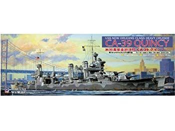 (未使用･未開封品)　ピットロード 1/700 アメリカ海軍 ニューオリンズ級 重巡洋艦 CA-39 クインシー W120 og8985z 未使用・未開封品) ピットロード 1/700 アメリカ海軍 ニューオリンズ級
