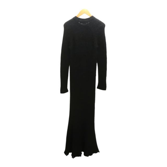 JUNYA WATANABE 23AW WOOL KNIT DRESS BLACK サイズS JL-N006 ジュンヤ ワタナベ ウール ニット ドレス ロングスリーブ セーター 大名店