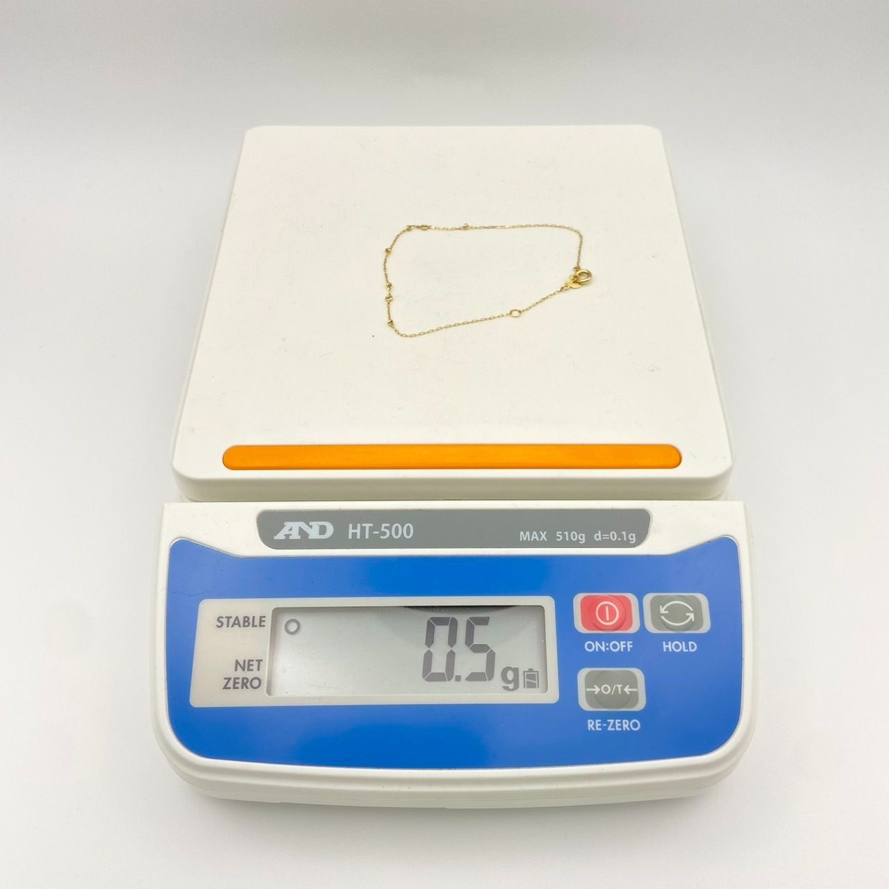 AHKAH K18/AU750 アルファベットA ブレスレット AHKAH K18/AU750 アルファベットA ブレスレット