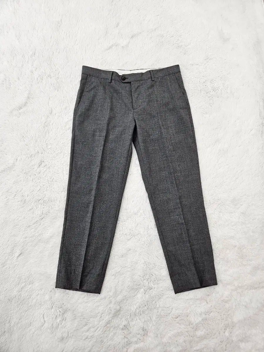 ブルネロ BRUNELLO CUCINELLI ブルネロクチネリ グレー ウール スラックス