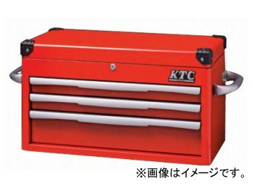 KTC トップチェスト 3段3引出し レッド EKR 1003 R