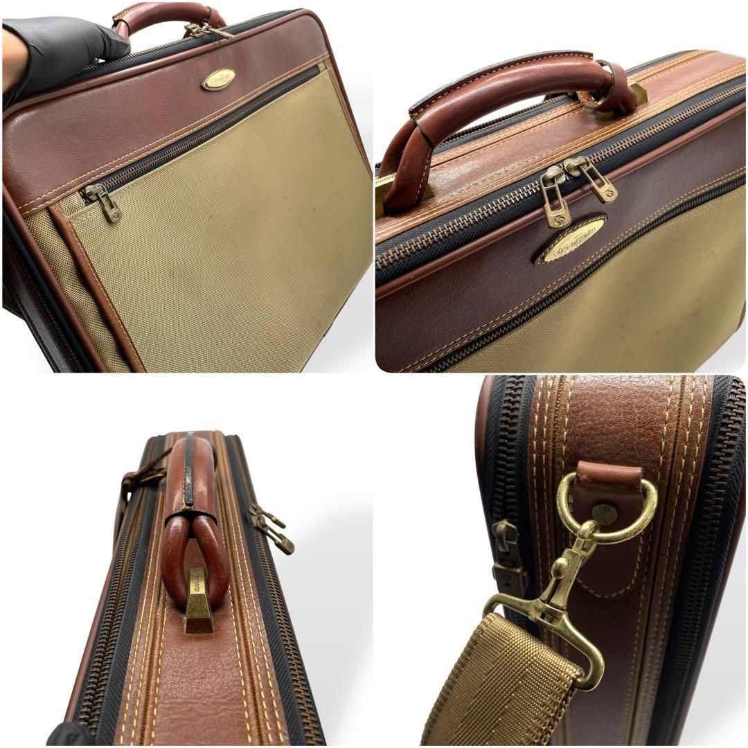 Samsonite サムソナイト ビジネスバッグ 2way オールレザー 希少