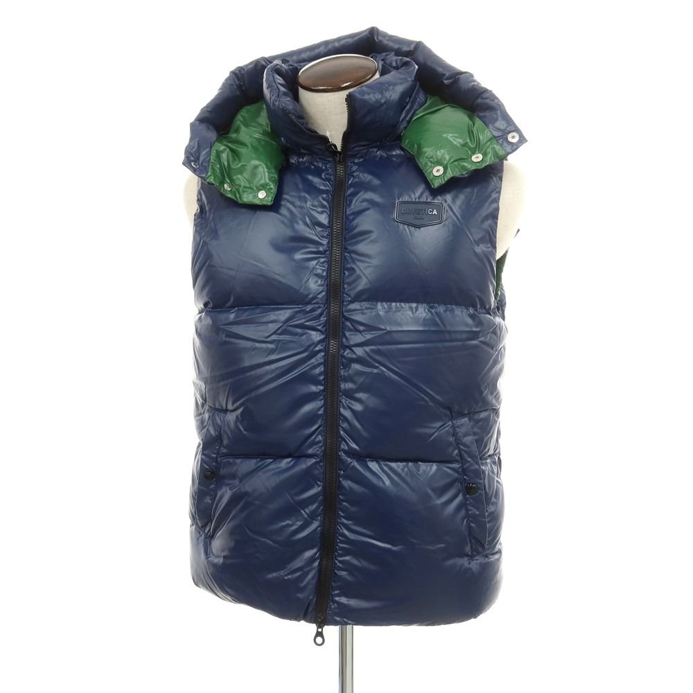 DUVETICA ダウンベスト サイズ50 ネイビー DUVETICA ダウンベスト サイズ50 ネイビー