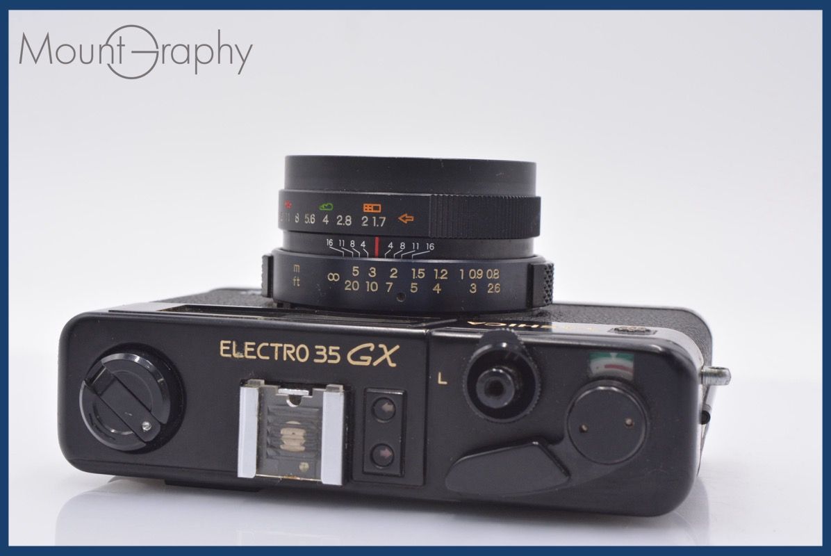 上品なファッション 35 ELECTRO YASHICA ヤシカ ☆極上美品☆ GX ☆完動 F1.7 40mm フィルムカメラ