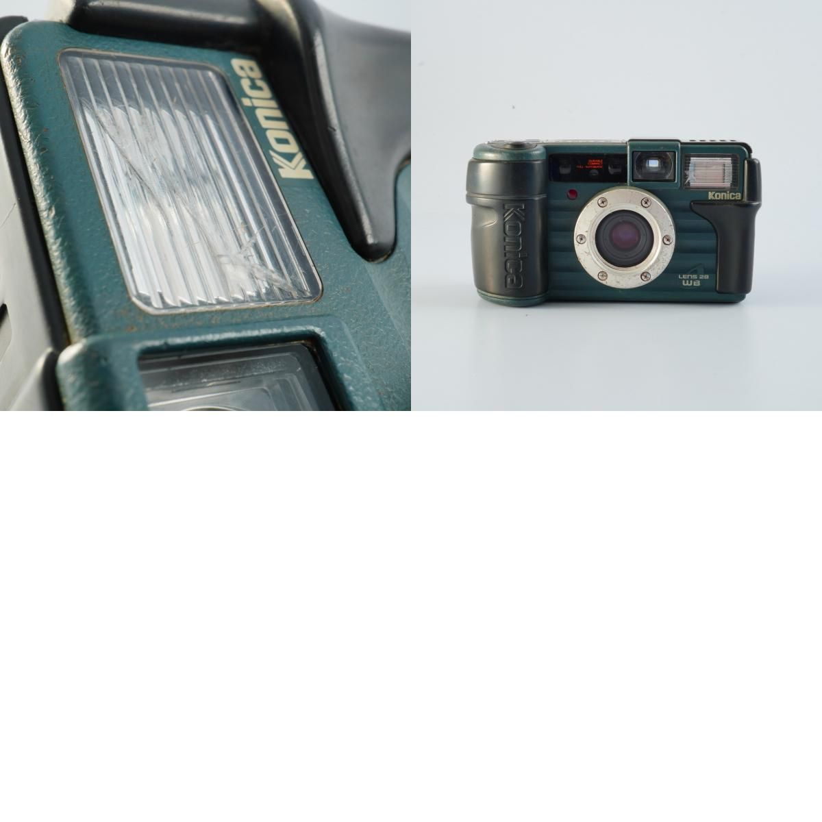 （新品未使用）KONICA ゲンバカントク現場監督28WBフイルムカメラ Konica コニカ Genba Kantoku（現場監督) 28 WB コンパクトフィルムカメラ