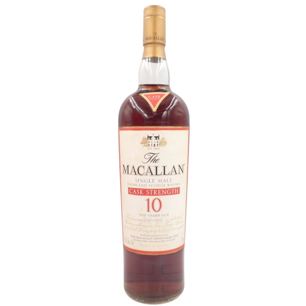 ザ マッカラン 10年 カスクストレングス 1000ml【同梱不可】【F2】 ザ マッカラン 10年 カスクストレングス 1000ml【同梱不可】【F2