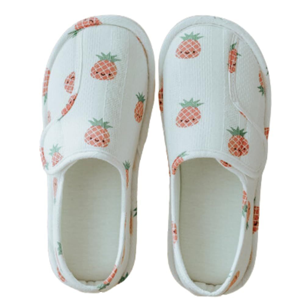 ORIJIRI 介護シューズ レディース 介護スリッパ 介護用靴 室内履き リハビリシューズ かわいい 女性用 入院シューズ イチゴ M