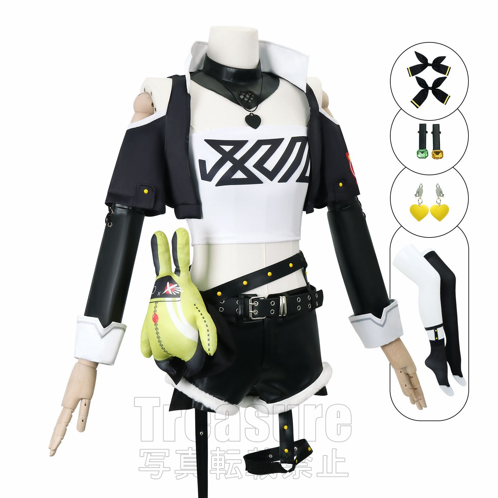 【ウィッグ付き】ゼンレスゾーンゼロ コスプレ衣装 ニコ・デマラ コスチューム服 Zenless Zone Zero 仮装 イベント ハロウィン クリスマス 文化祭 変身 ステージ服 大人 子供 cosplay