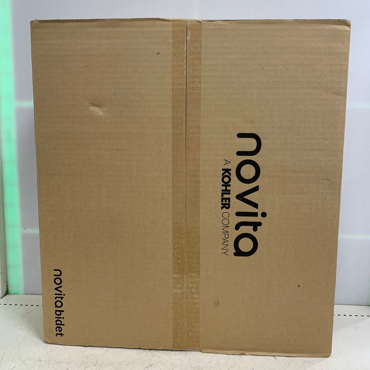 ♭♭novita 温水洗浄便座 未開封品 ARK-H220W ホワイト - メルカリ