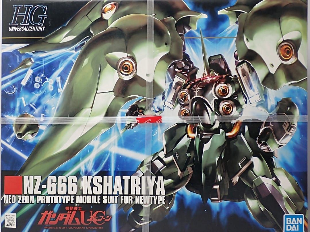 BANDAI - BANDAI バンダイ ガンプラ  NZ-666 KSHATRIYA  NEO ZEON PROTOTYPE MOBILE SUIT FOR NEWTYPE  1/144「クシャトリヤ」ＨＧ  099 新品 未開封品 【送料無料】 D-2308【質屋出品】 BANDAI - BANDAI バンダイ ガンプラ NZ-666 KSHATRIYA NEO ZEON