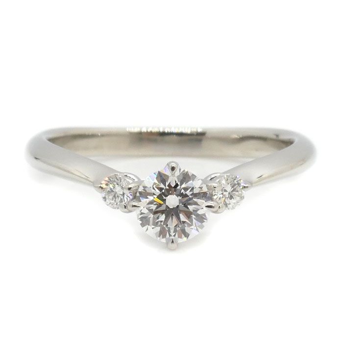 美品】TASAKI タサキPt1000 ダイヤ0.30ct リング 6号