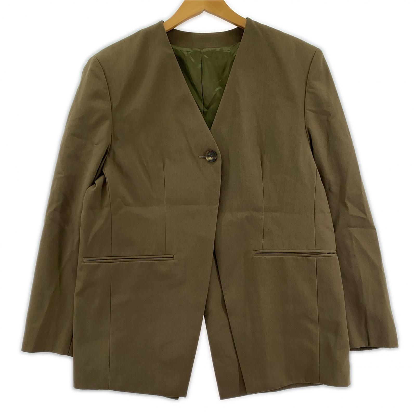 BEAUTY - YOUTH ビューティ-ユース ユナイテッドアローズ 1622-144-1134 バックスリットジャケット sizeS|カーキ