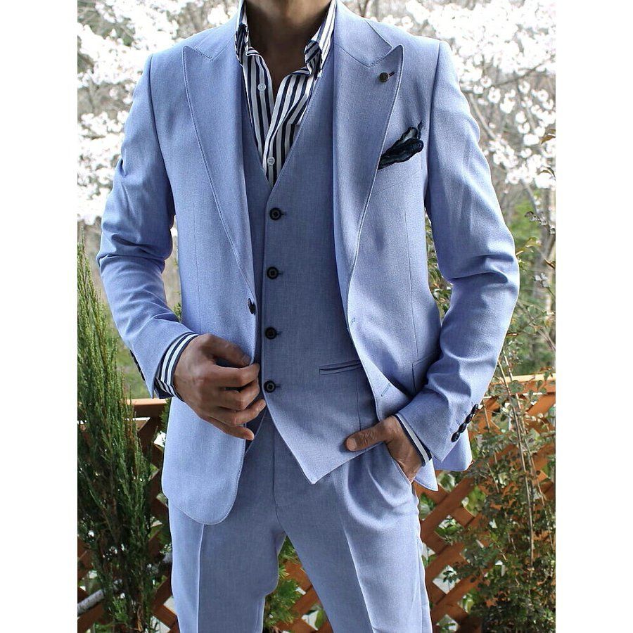 Kolor テーラードジャケット ブルー Sサイズ相当 SHIPS Colors（シップスカラーズ） ジャケット テーラードジャケット