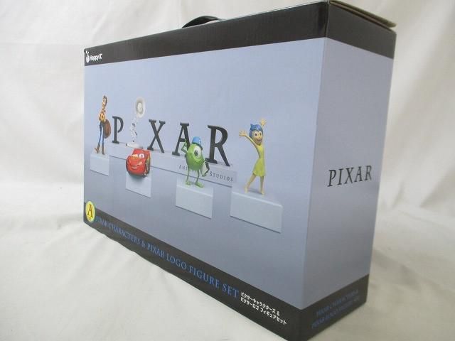 ディズニー ピクサー　A賞　キャラクター＆ロゴフィギュアセット PIXAR (ピクサー) フィギュア ピクサーキャラクター＆ロゴ