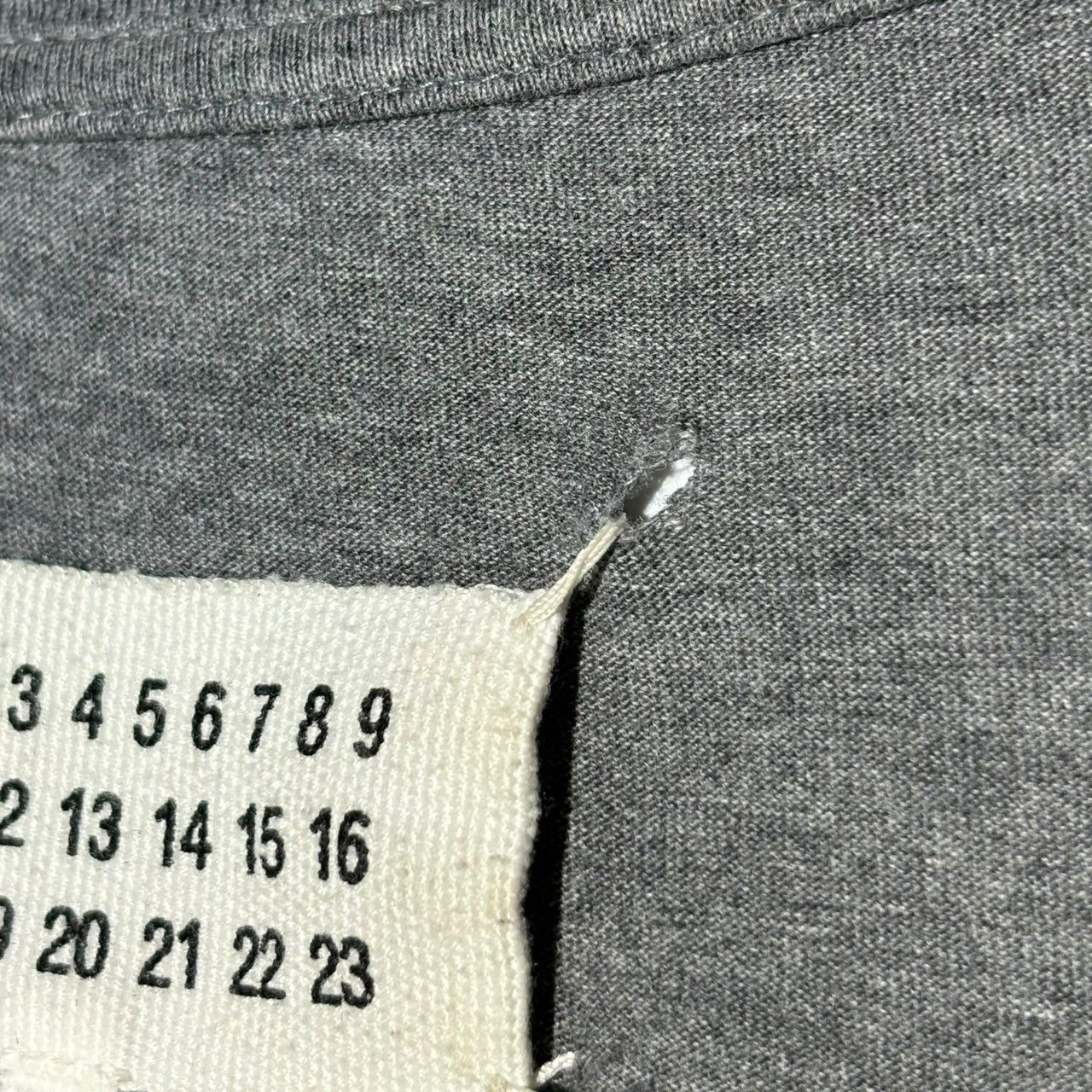 MAISON MARGIELA(メゾンマルジェラ) 17AW Overlock T-shirt オーバー 