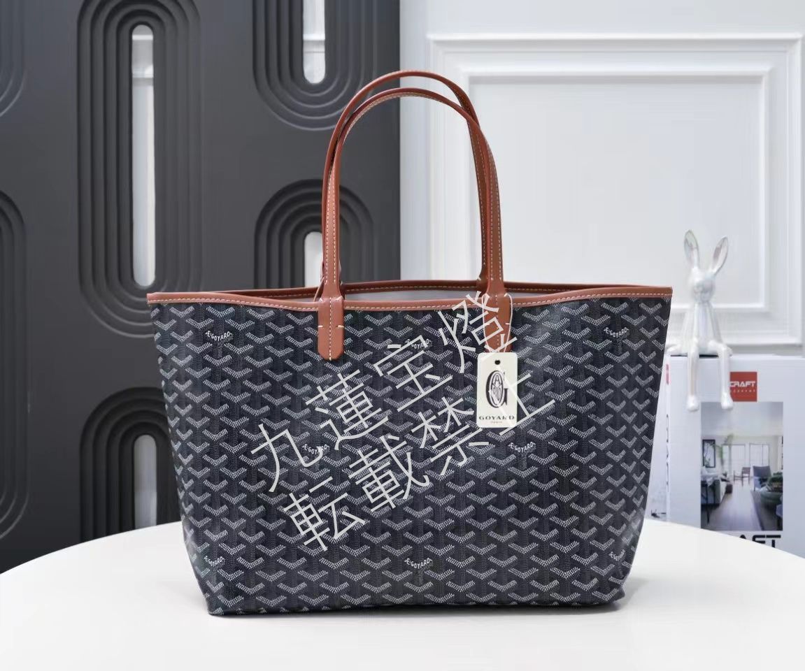 GOYARD【ゴヤール】サン・ルイPM トートバッグ コーティングキャンバス 黒（シルバー金具）トートバッグ レディースバッグ レディースバッグ ハイブランド