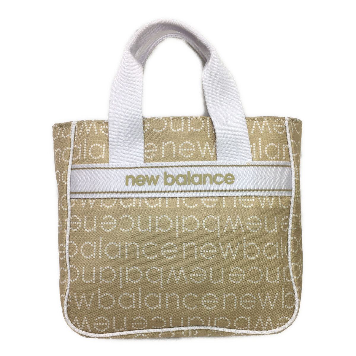 中古 ニューバランスゴルフ New Balance golf カートバッグ ベージュ 