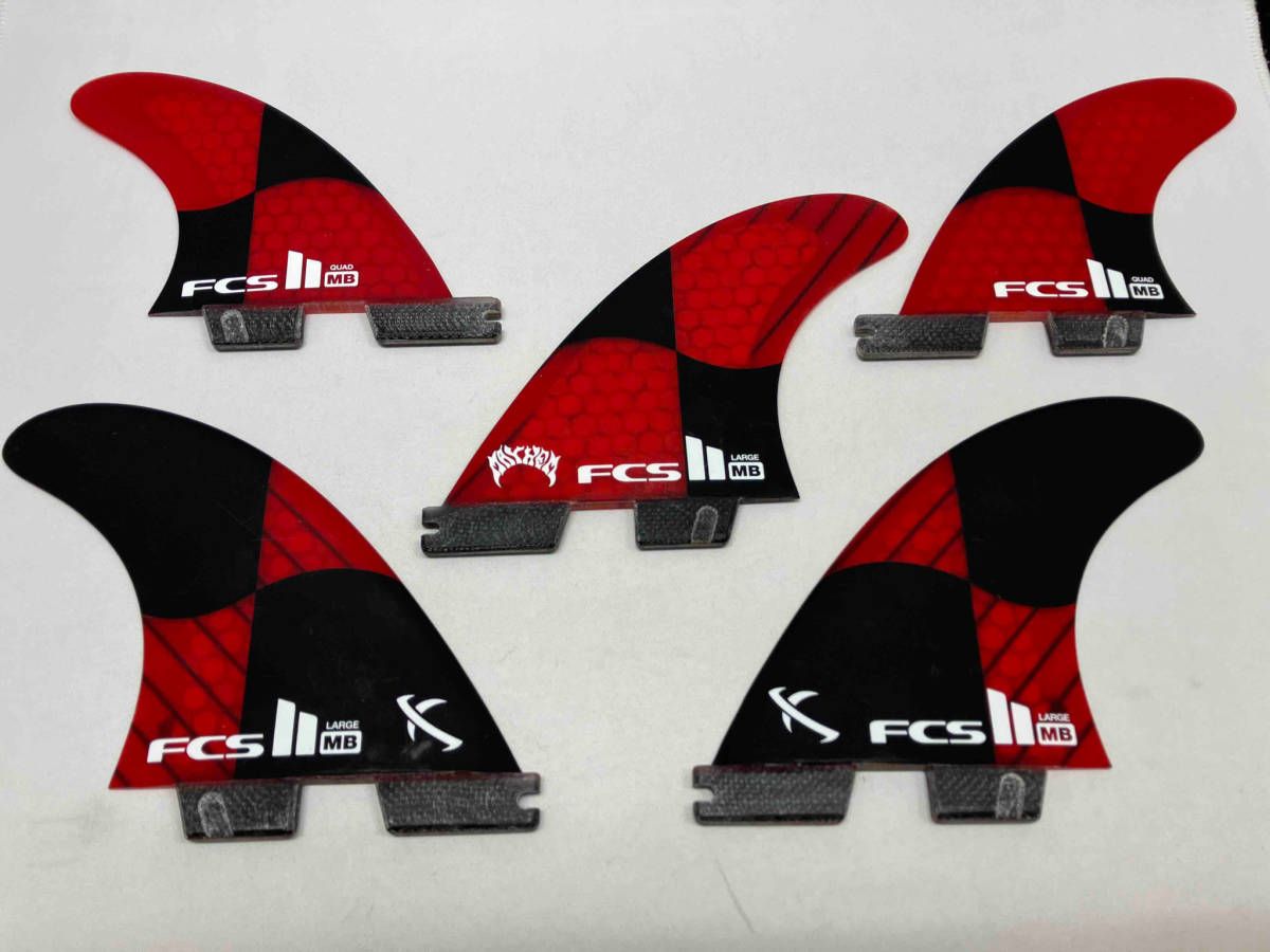 サーフボードフィン FCS2 MB QUAD LARGE エフシーエフツー サーフボードフィン FCS2 MB QUAD LARGE エフシーエフツー