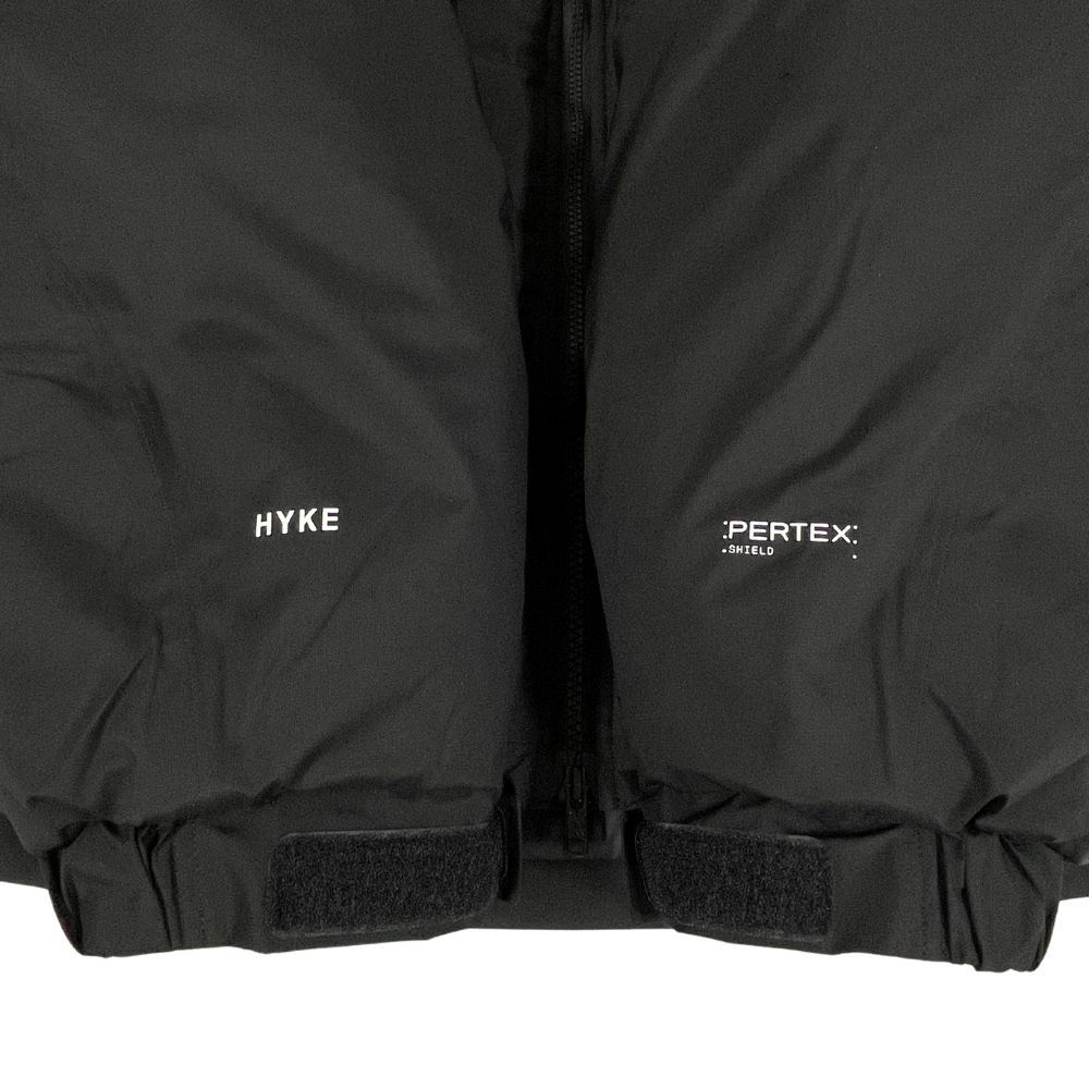新品 未使用 即納】HYKE PERTEX PUFF JACKET サイズ5黒