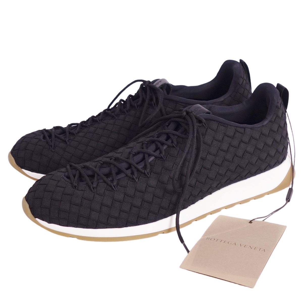 未使用 ボッテガヴェネタ BOTTEGA VENETA スニーカー レースアップ 