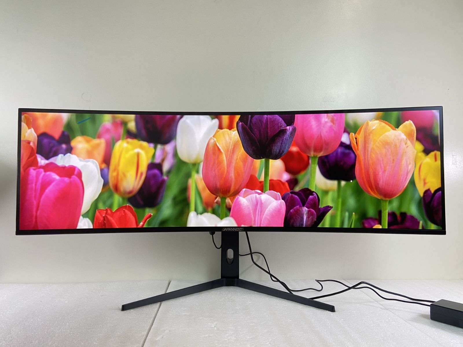 JAPANNEXT 49インチ曲面IPSパネル Dual WQHD(5120x1440)解像度 超