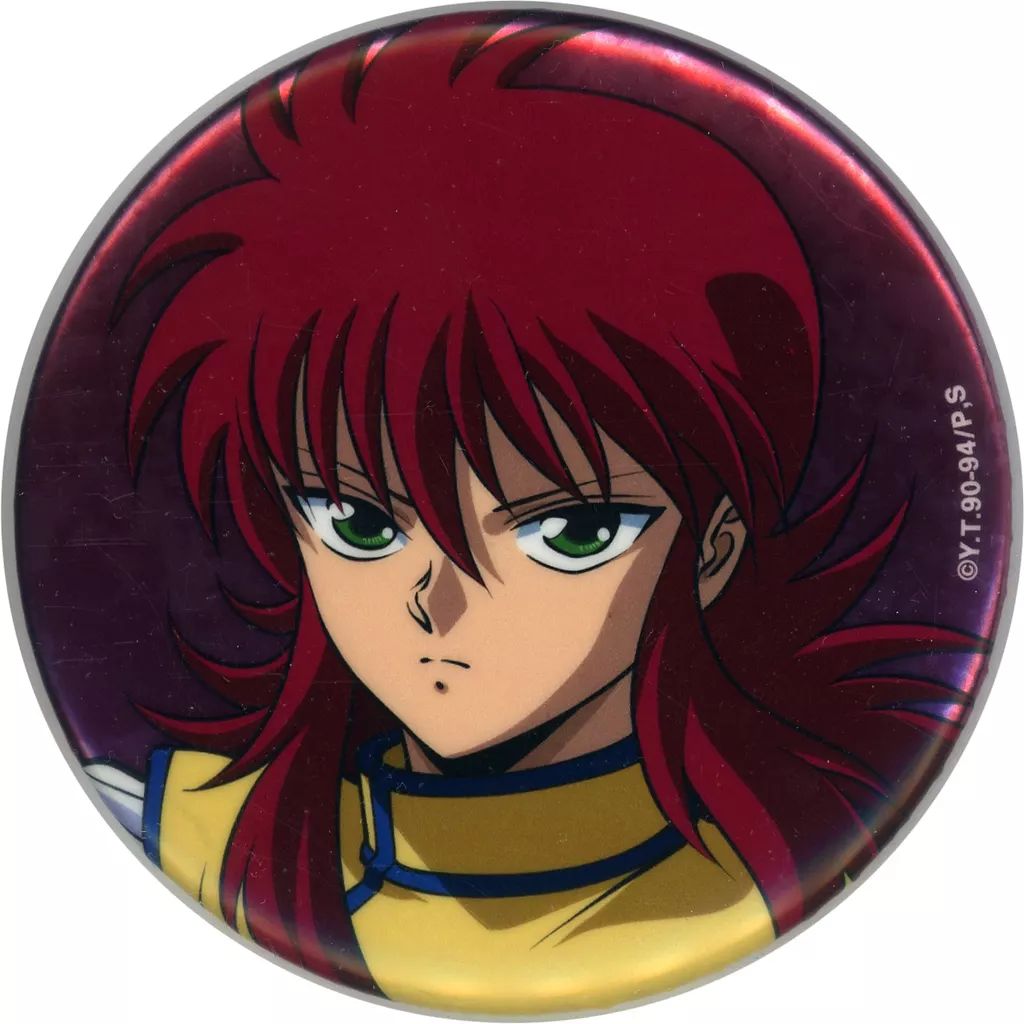 幽遊白書 蔵馬 ピンバッジ 中古】バッジ・ピンズ 蔵馬(顔アップ) 缶バッジ 「幽☆遊☆白書