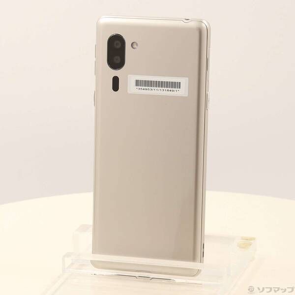 その他 3s 中古品〕 シンプルスマホ5 32GB シャンパンゴールド A001SH SoftBank