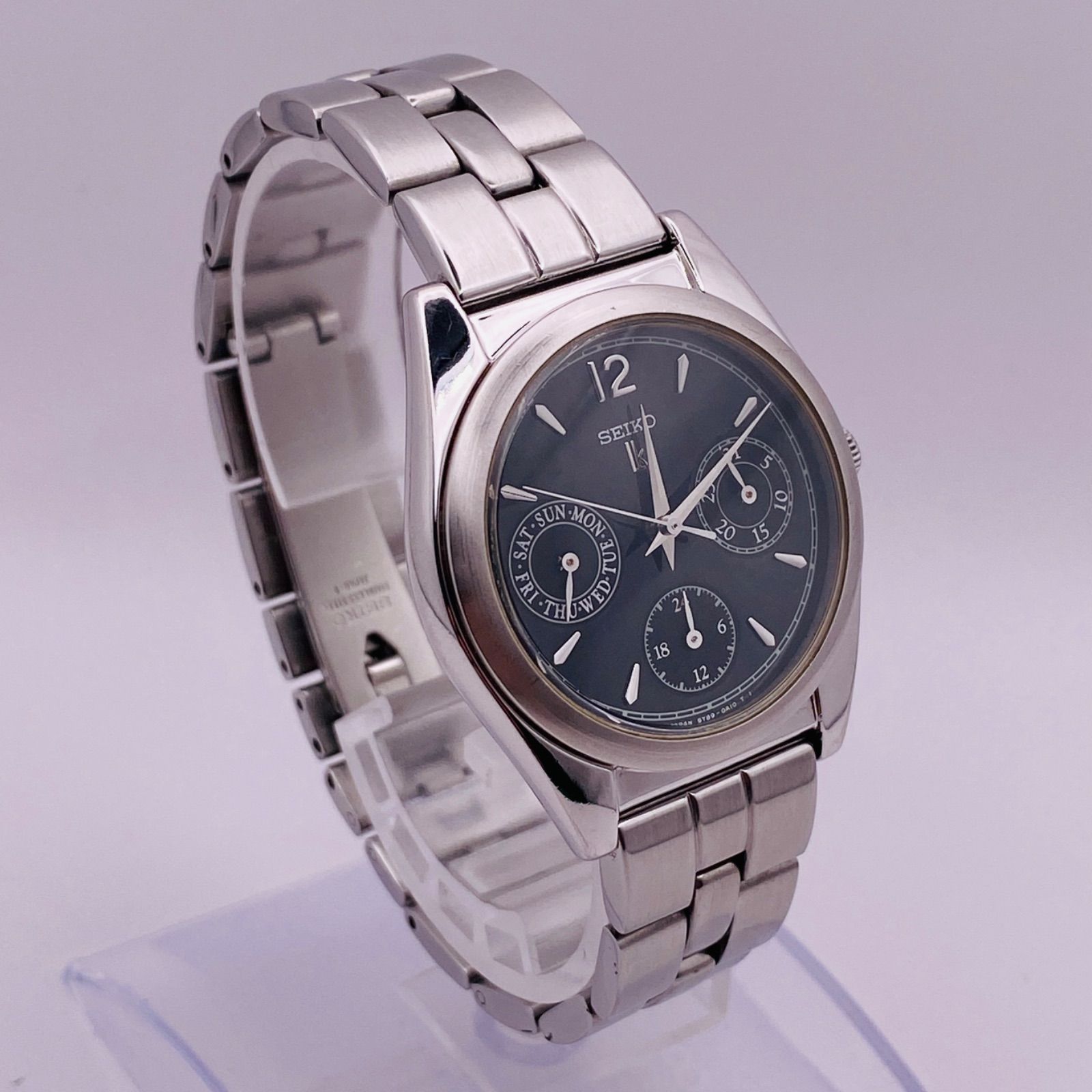 T230）良品 稼動品 SEIKO セイコー LUKIA ルキア トリプルカレンダー SSVB001 5Y89-0A10 人気 時計 レディース  ユニセックス - メルカリ