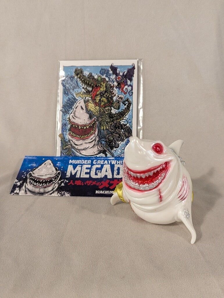 UNDEAD TOYS Kagemaru Designs メガどん 白成型/金/銀/赤塗装