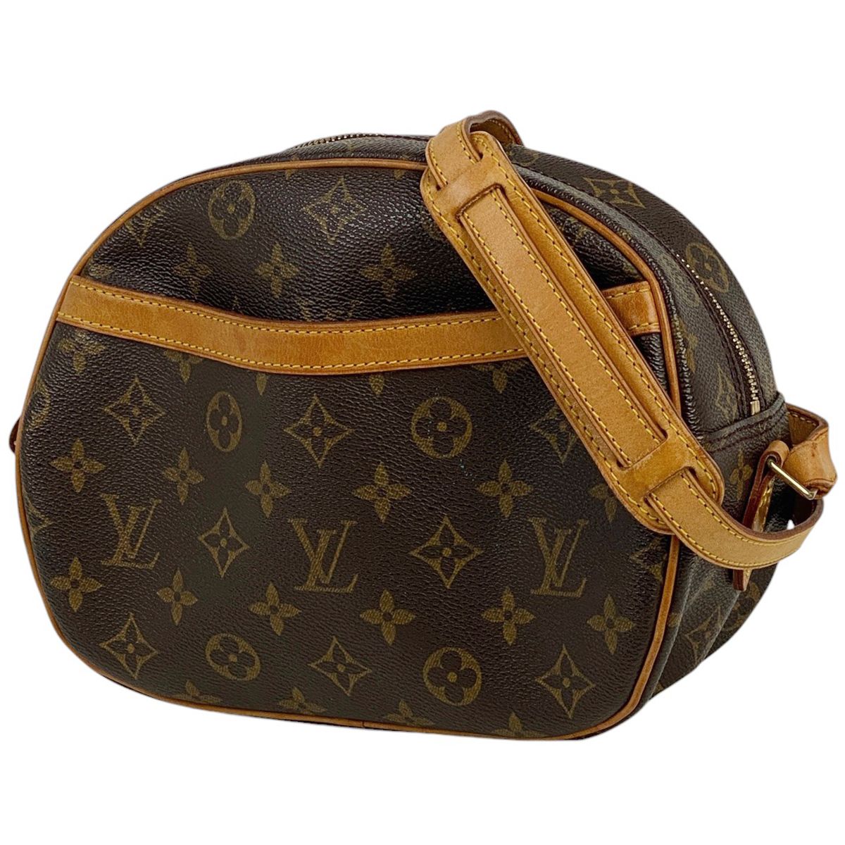ルイ ヴィトン Louis Vuitton ブロワ 斜め掛け ショルダーバッグ モノグラム ブラウン M51221 レディース