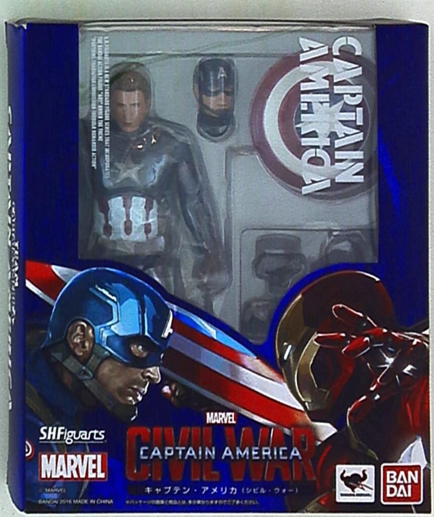 バンダイ S.H.Figuarts キャプテン・アメリカ(シビル・ウォー