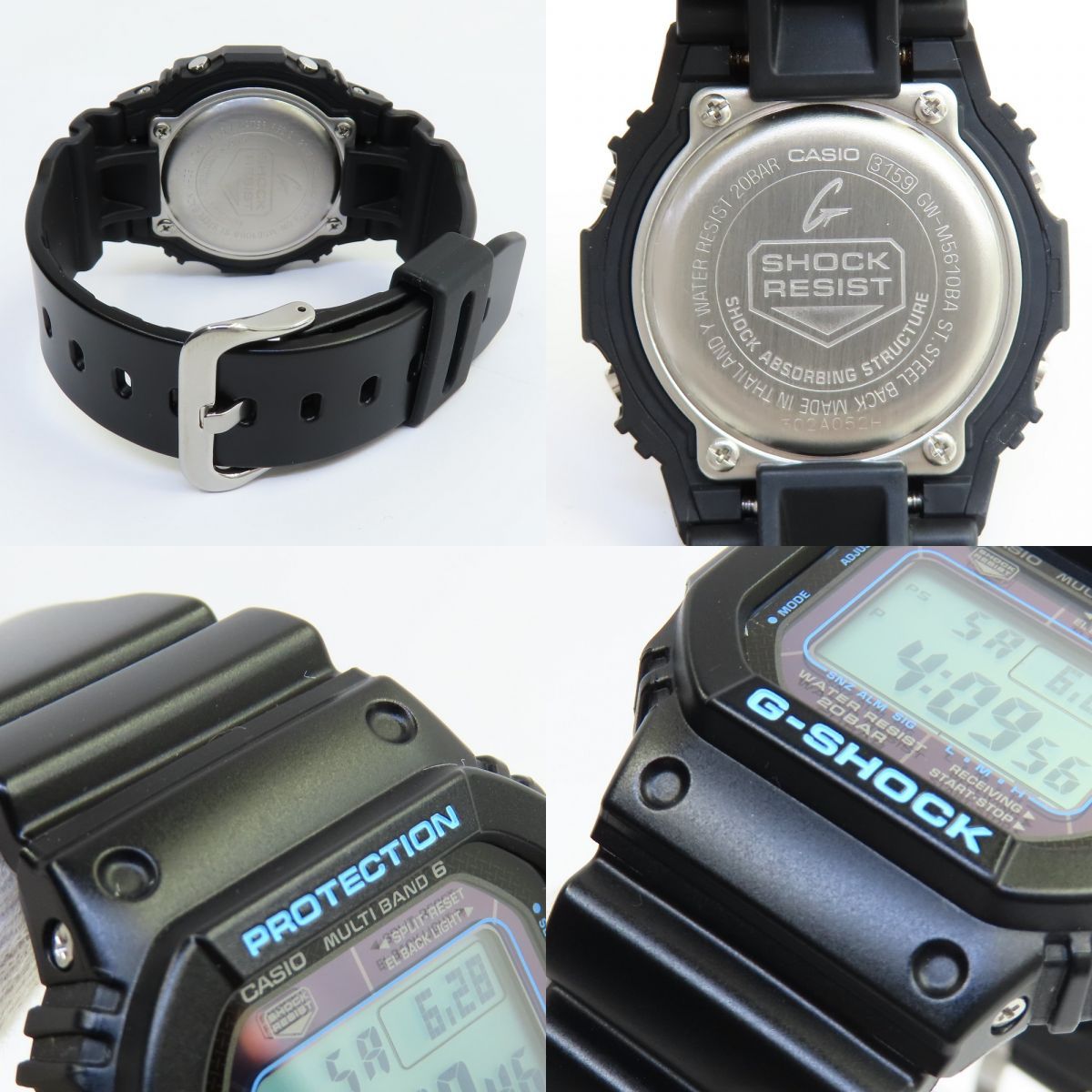 G-SHOCK GW-M5610BA 中古品 ◇◇□【中古】 CASIO カシオ G-SHOCK ジーショック GW-M5610BA