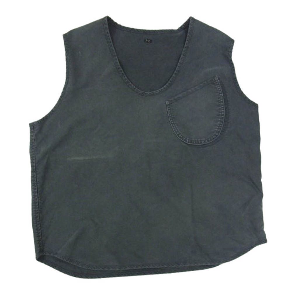 PORTER CLASSIC ポータークラシック VINTAGE TRAVELER PULLOVER VEST CUSTOM MOLESKIN ヴィンテージ トラベラー プルオーバー ベスト ブラック系 2