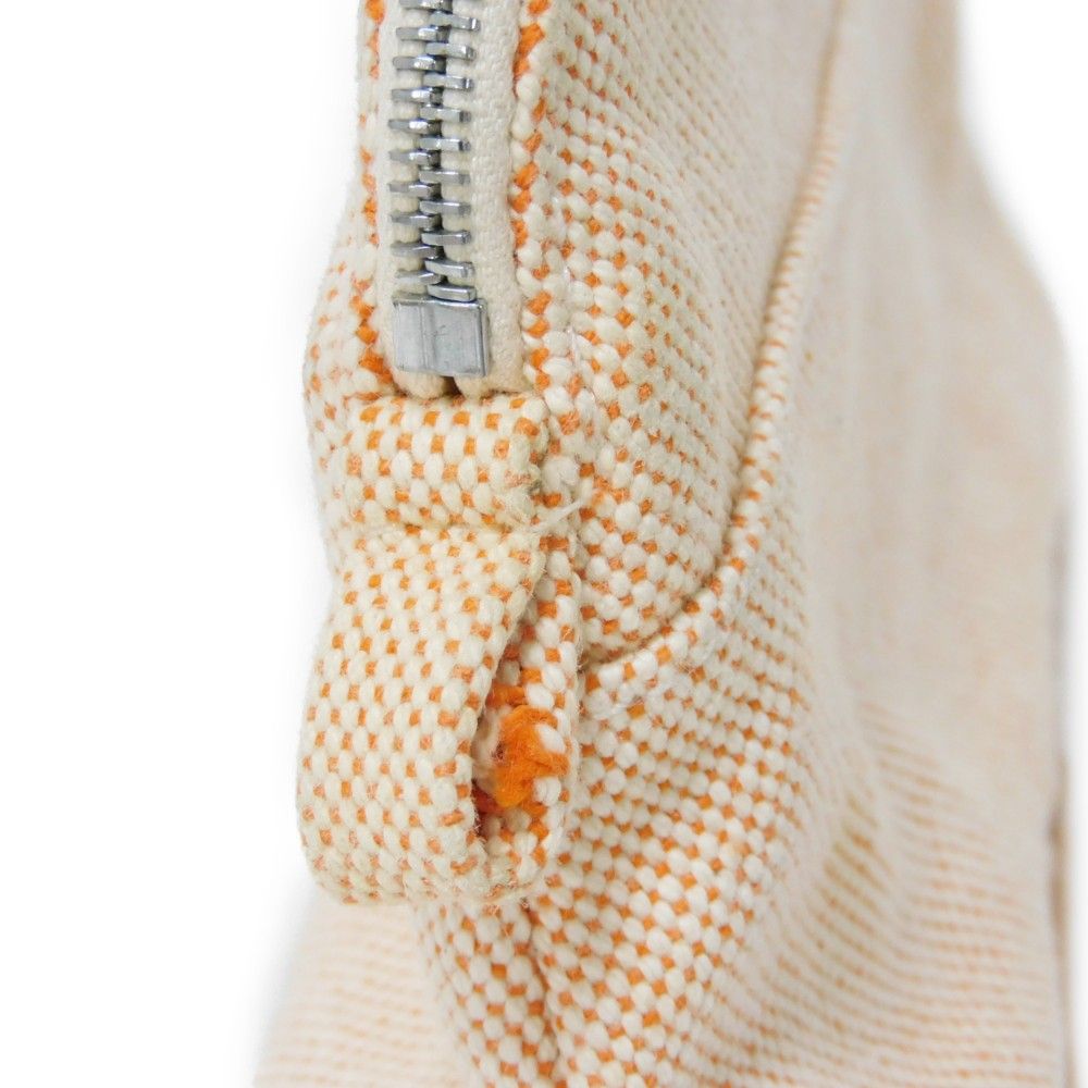 HERMES エルメス ボリード ポーチ ミニミニ 16 TPM トワルアッシュ HERMES エルメス ボリード ポーチ ミニミニ 16 TPM Hロゴ 刺繡