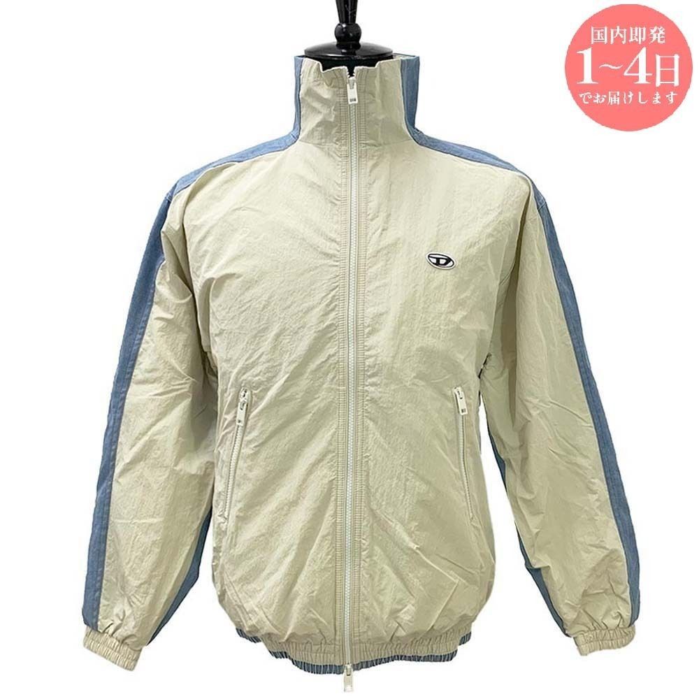新品 DIESEL A10432 0WFAM 1AB ジャケットデニムナイロンミックス