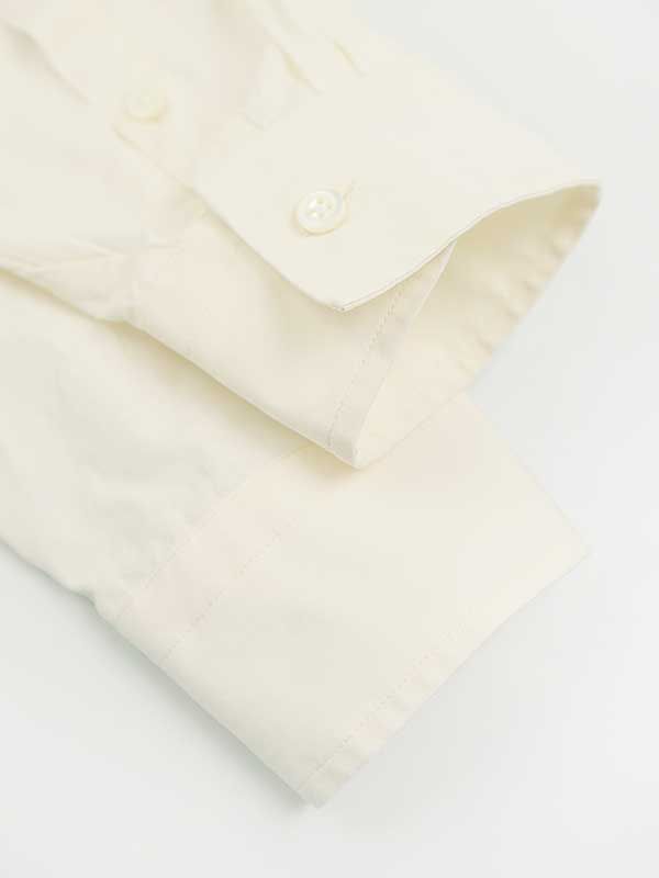 PETER DO ピーター ドゥー 22AW コットンブロードオーバーシャツ PD-FW-482 アイボリー 36 PETER DO ピーター ドゥー 22AW コットンブロードオーバーシャツ