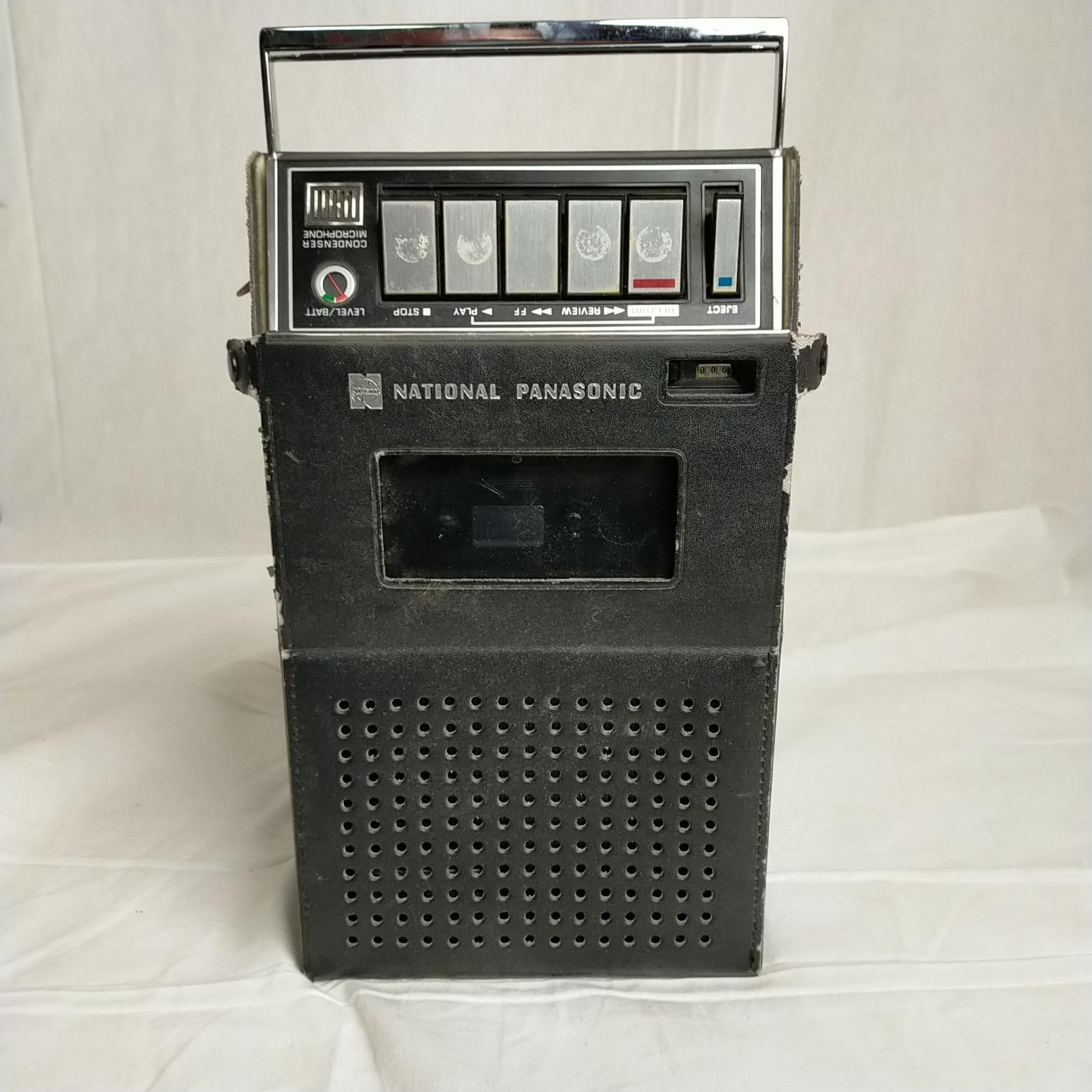 動作未確認 National PANASONIC ☆ ナショナル パナソニック [RQ-421] カセットテープ レコーダー 松下電器 骨董品 黒 現状 品【中古】 - メルカリ