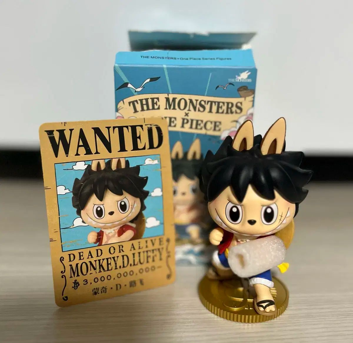 labubu ワンピースコラボ　モンキー・D・ルフィ ギア5 シークレット labubu ワンピースコラボ モンキー・D・ルフィ ギア5 シークレット