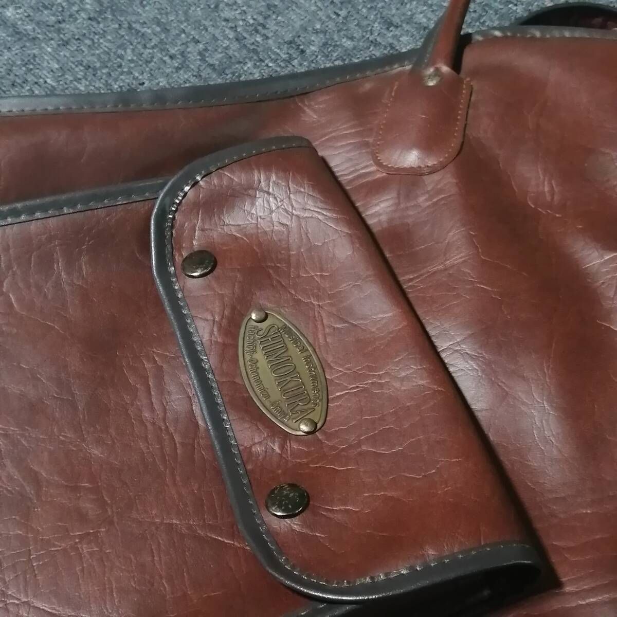 特価品セ 中古】SHIMOKURA 下倉楽器 エレキギターケース レザー 合皮 その他