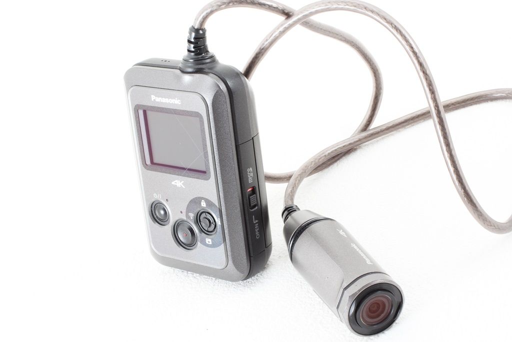 極上美品！付属品完備！ Panasonic パナソニック HC-VX980M ホワイト 白 4Kデジタルビデオカメラ ◇極上美品◇Panasonic パナソニック HX-A500-H グレー 付属品完備