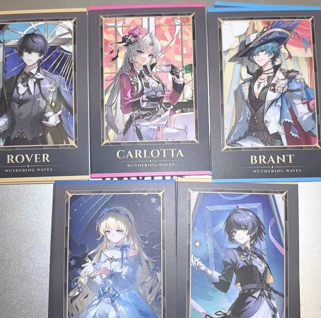 鳴潮　中国限定　流光秘語　コラボ　ブラント　セット 公式正規品 鳴潮 流光秘語 カード フィービー カルロッタ
