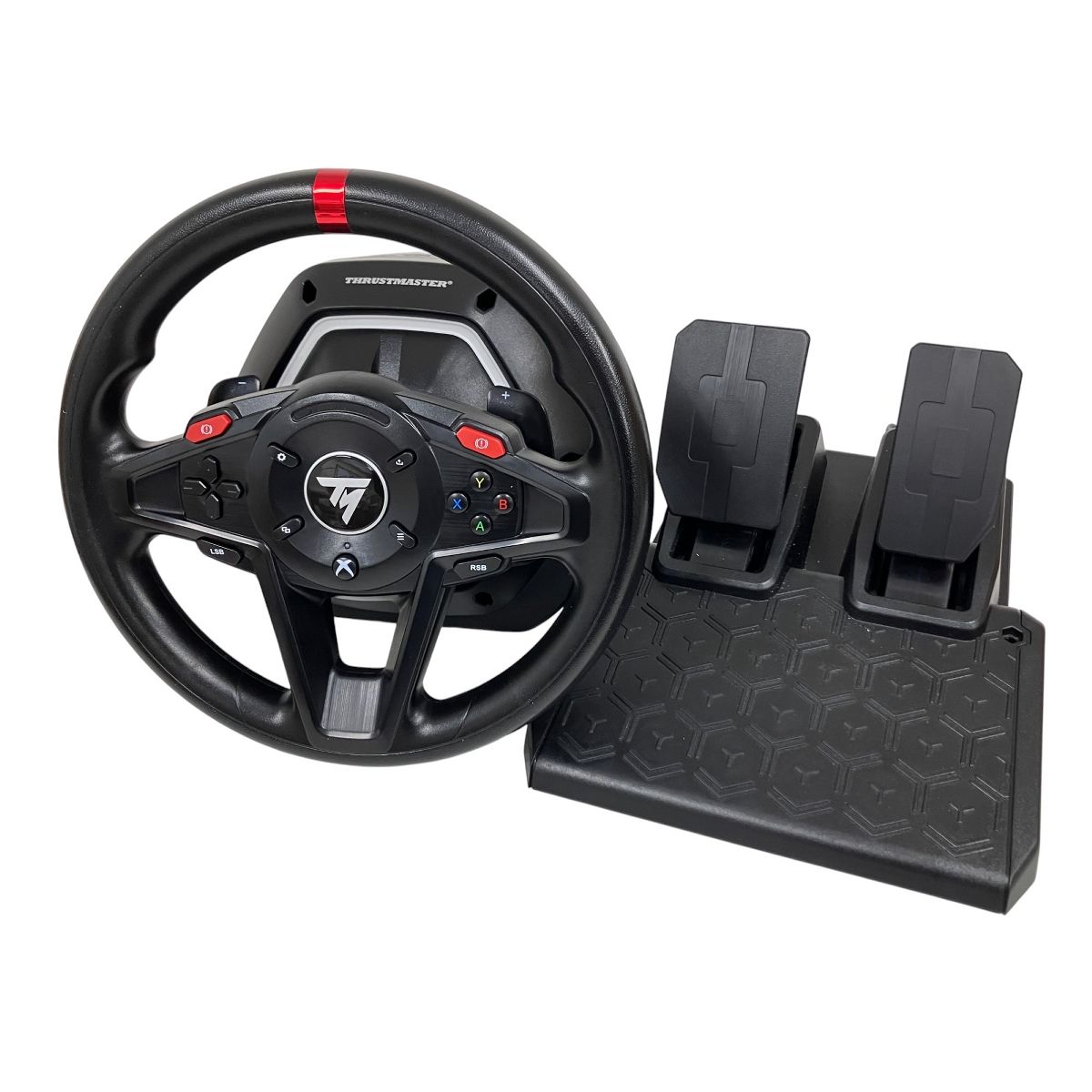 Thrustmaster スラストマスターT128X ハンドルコントローラー Xboxライセンスバージョン ゲーム 家電 O10459691