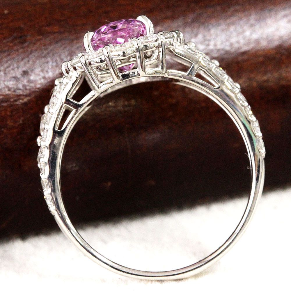 最高品質！超希少 2.3ct インペリアルトパーズ ダイヤモンド プラチナ 