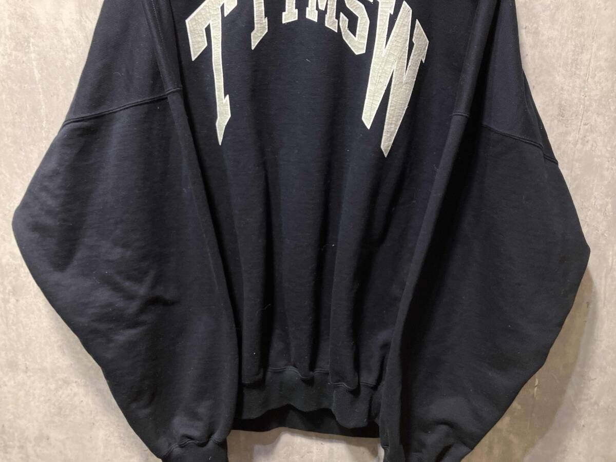 24ss TTT MSW College logo crew neck sweat カレッジロゴクルー