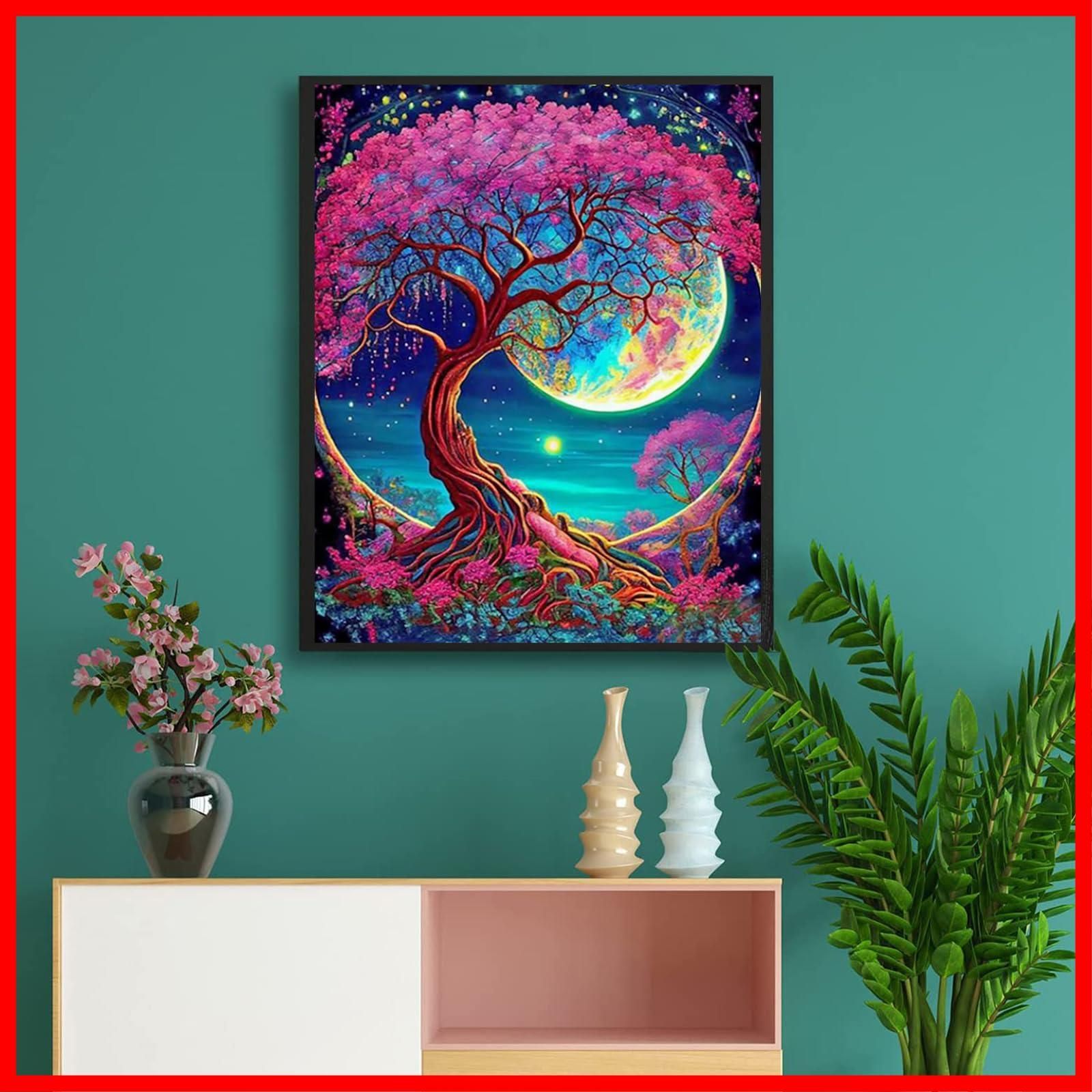 大型 ダイアモンドビーズ絵画キット 5Dダイヤモンド塗装キット 全面