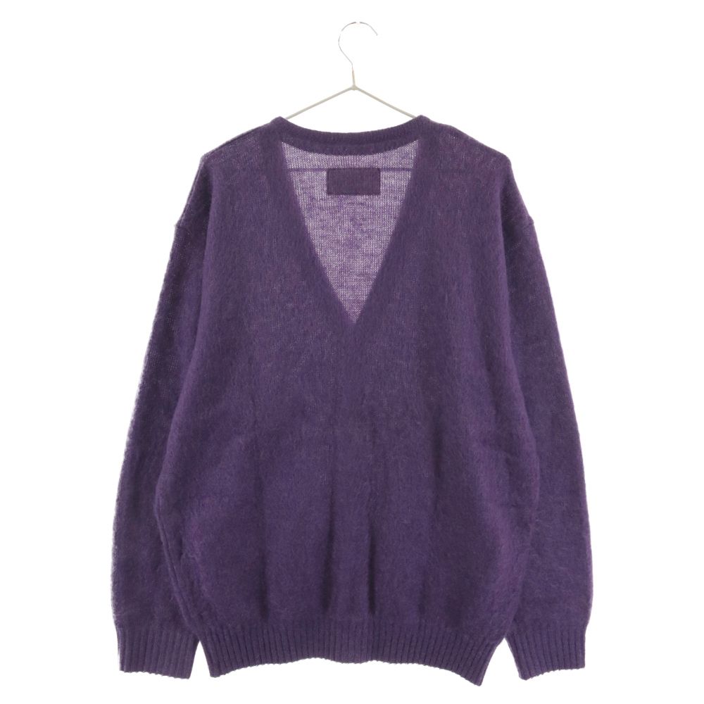 WACKO MARIA (ワコマリア) 21AW MOHAIR KNIT CARDIGAN モヘアニットカーディガン パープル - メルカリ